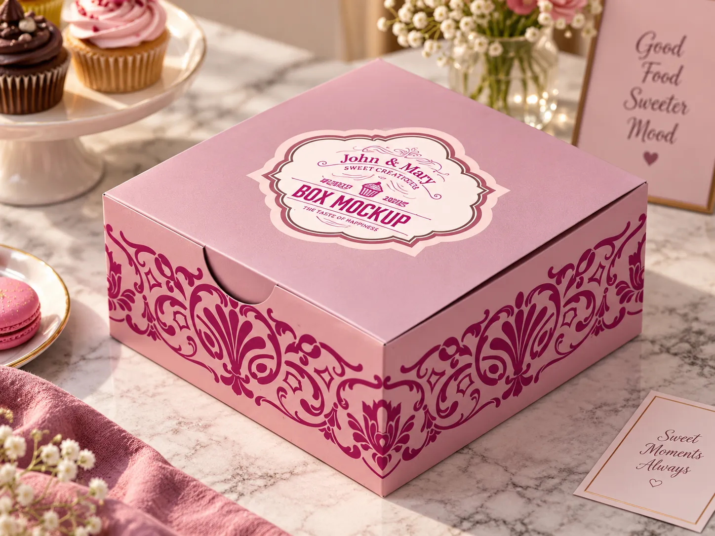Printed Bakery Box by JASDIPI