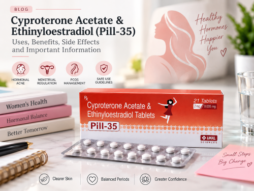 Cyproterone Acetate & Ethinylestradiol (Pill-35)
